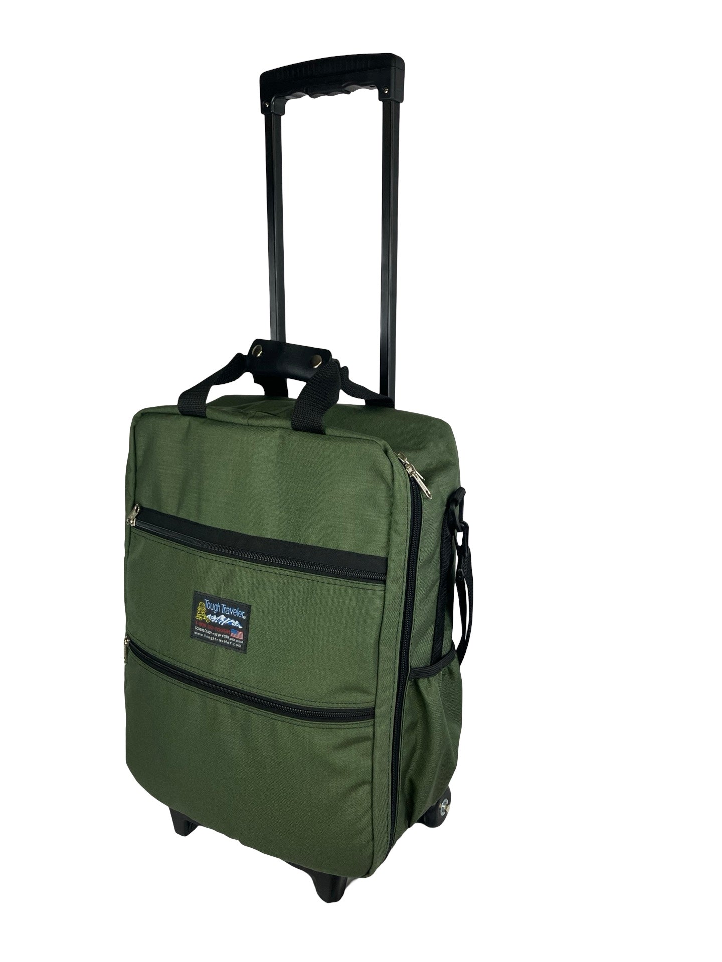 Tough Traveler CLIPPER Rolling Carry-On Luggage (Made in USA)