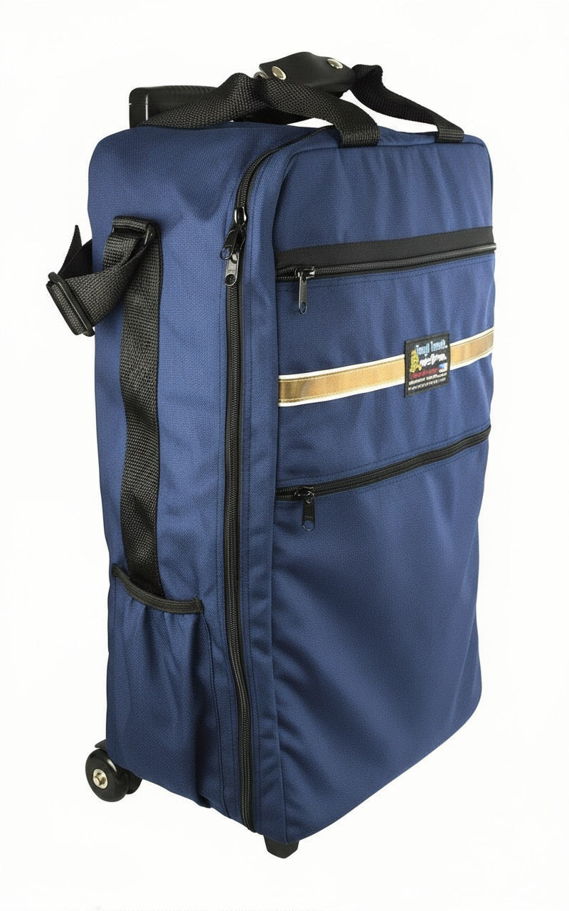 Tough Traveler CLIPPER Rolling Carry-On Luggage (Made in USA)