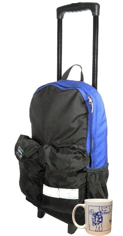 Tough Traveler WHEELED TWINNER Rolling Backpack