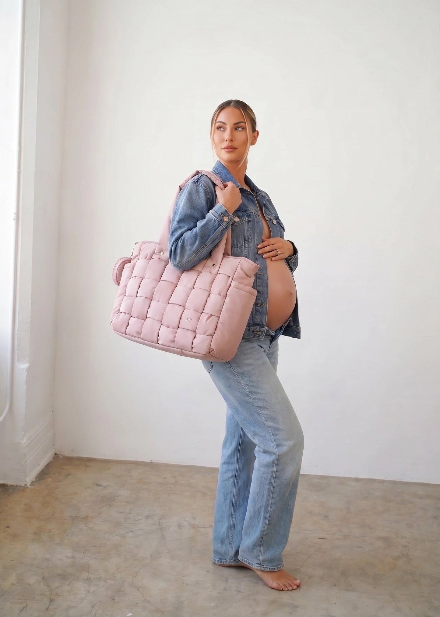 Luli Bebe Infinite Tote Diaper Bag - Blush