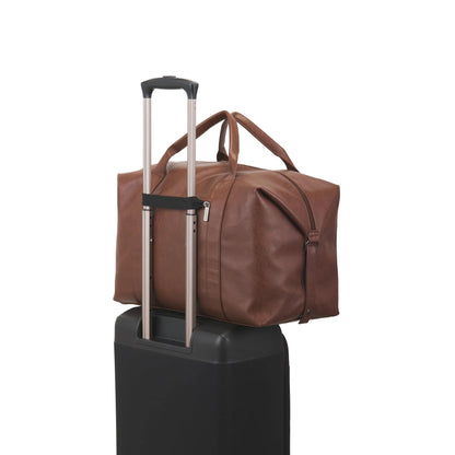 Bugatti Palermo Duffle Bag | Vegan Leather Travel Bag - Stiles Supply Co.