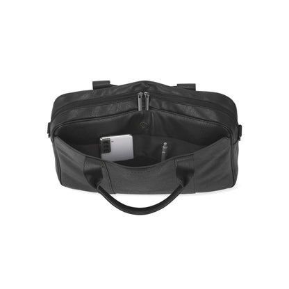 Bugatti Palermo Briefcase | Professional Vegan Leather Bag - Stiles Supply Co.