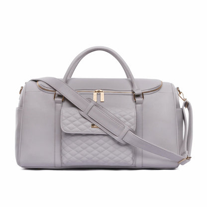 Luli Bebe Weekender Travel Bag | Stone Grey