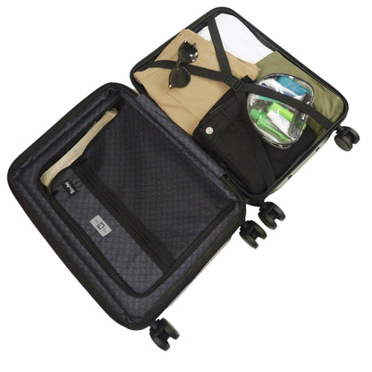 Rick and Morty Ful 22.5" Black Carry-On Luggage - Stiles Supply Co.