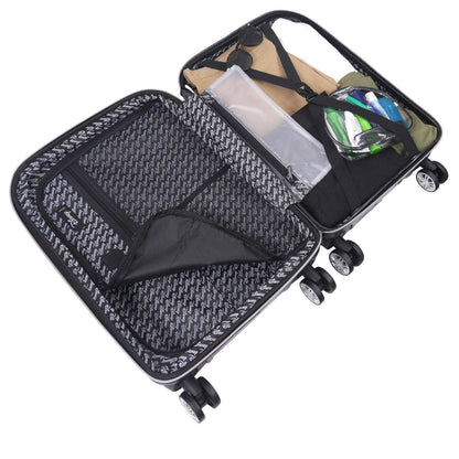 Disney Lilo & Stitch Surfing Molded 22.5" Suitcase Luggage, Blue - Stiles Supply Co.