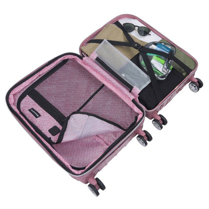 Hello Kitty Portrait & Bows 22.5" Carry-on Luggage Spinner Suitcase - Stiles Supply Co.