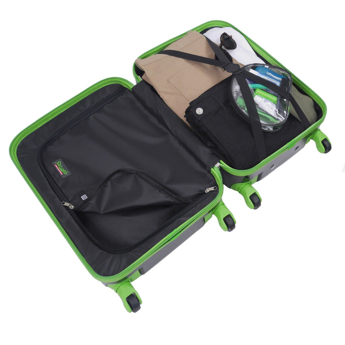 Teenage Mutant Ninja Turtles Kids Black Carry-on 21" Luggage - Stiles Supply Co.