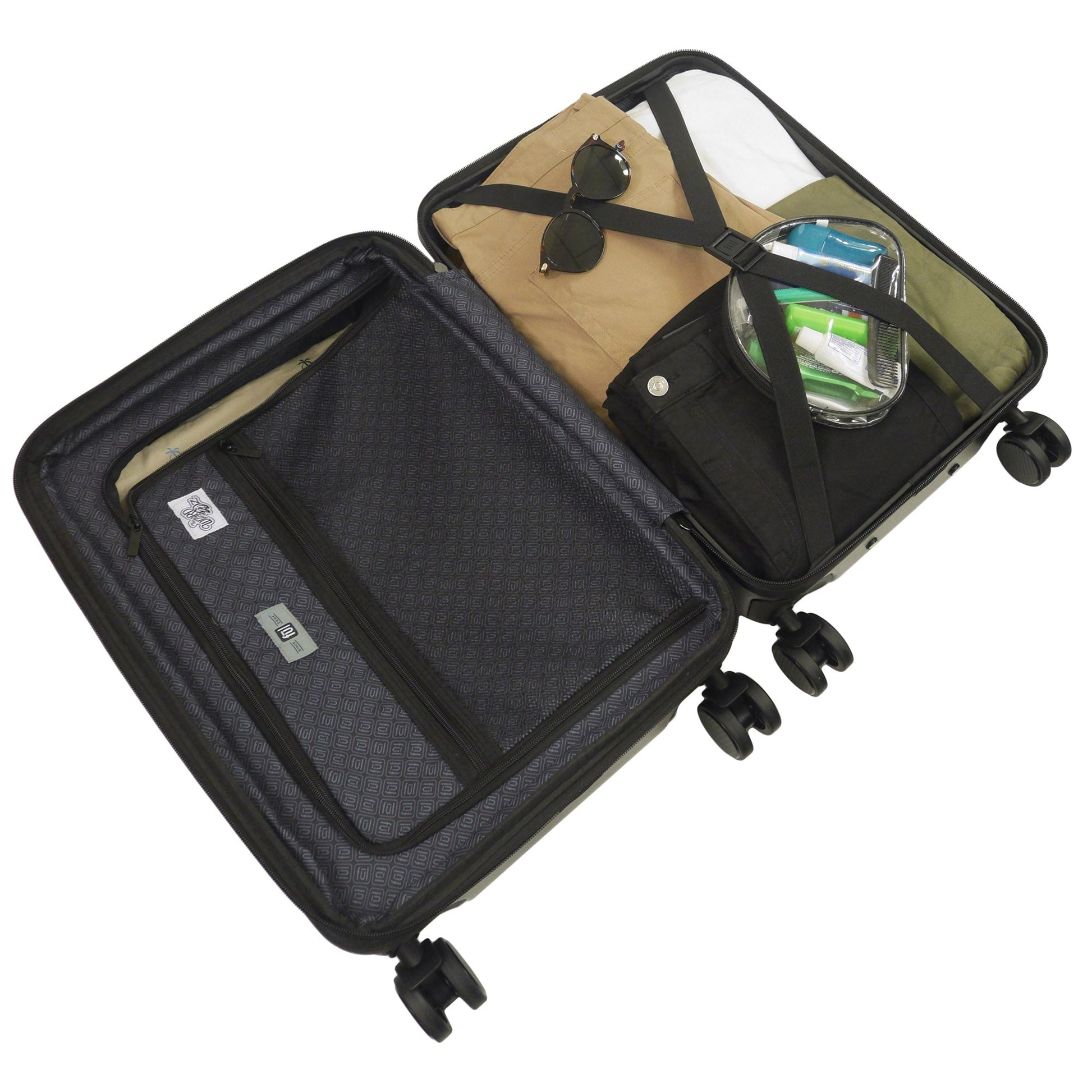 Wizard of Oz Ful 22.5" Black Carry-On Luggage - Stiles Supply Co.