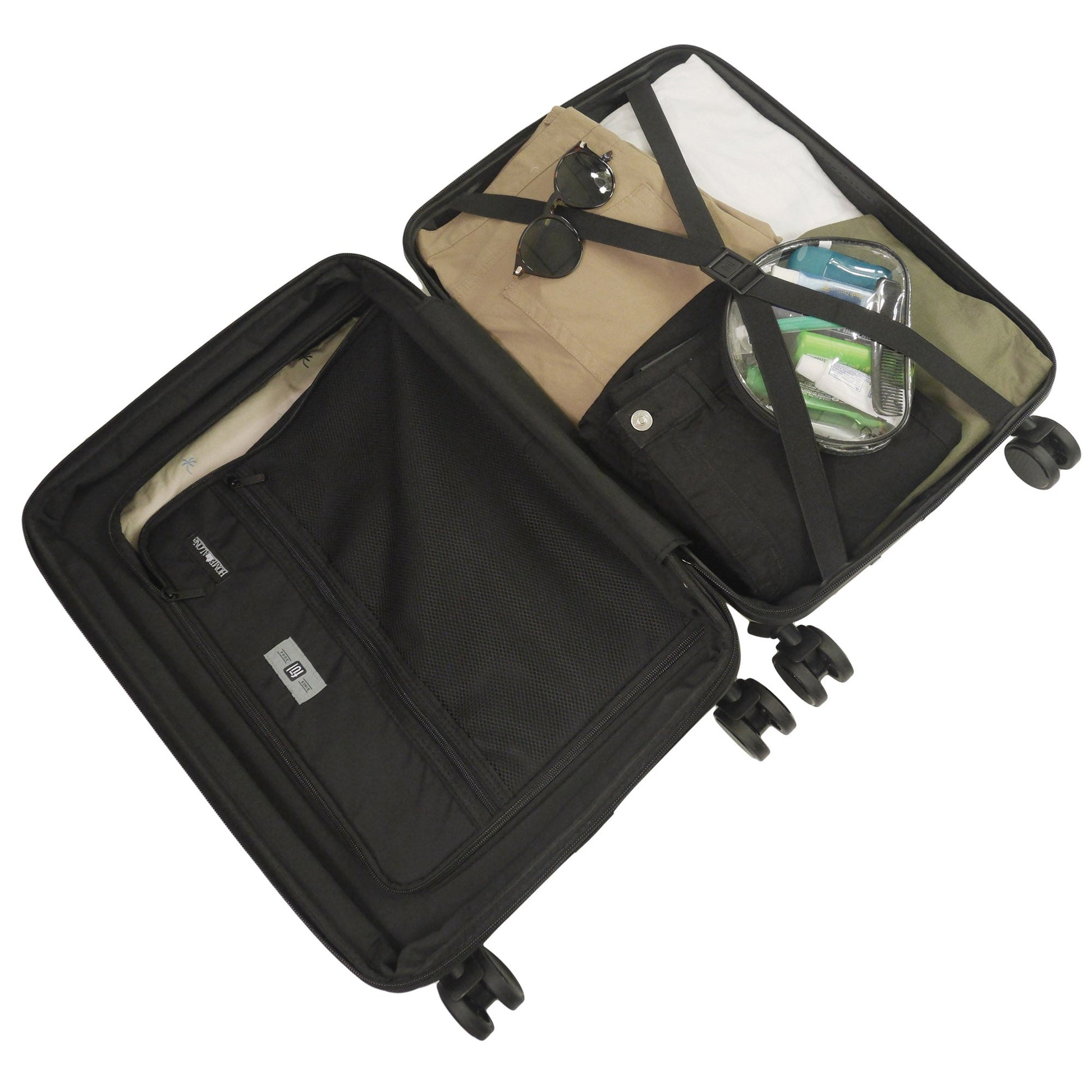 Home Alone 22.5" White Carry-On Suitcase Luggage - Stiles Supply Co.