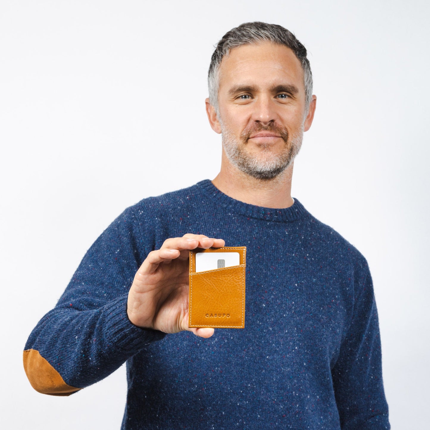 CASUPO Minimalist Wallet with RFID protection - Natural