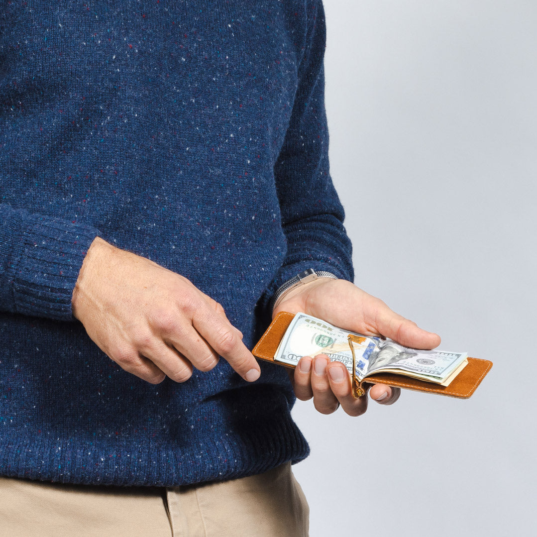 CASUPO Large Billfold Wallet with RFID protection - Black