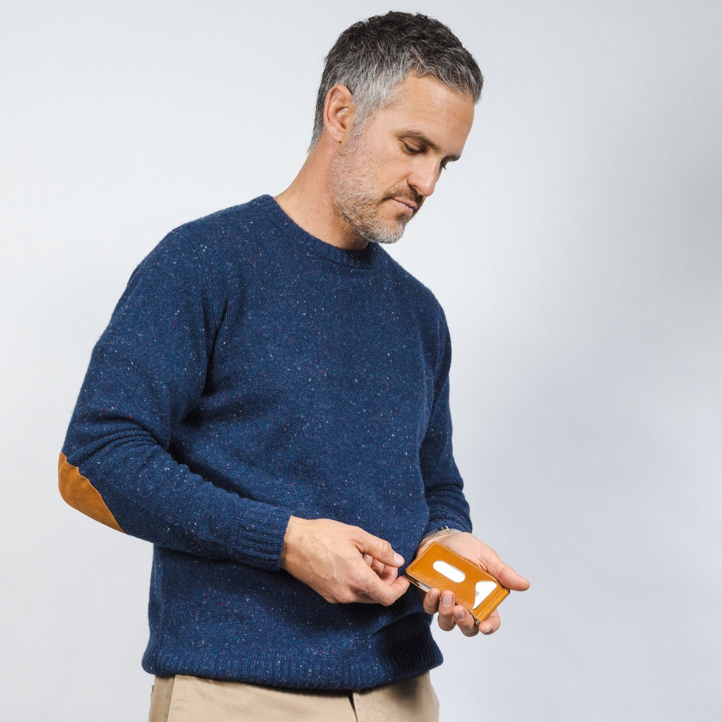 CASUPO Large Billfold Wallet with RFID protection - Black