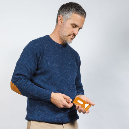 CASUPO Large Billfold Wallet with RFID protection - Black