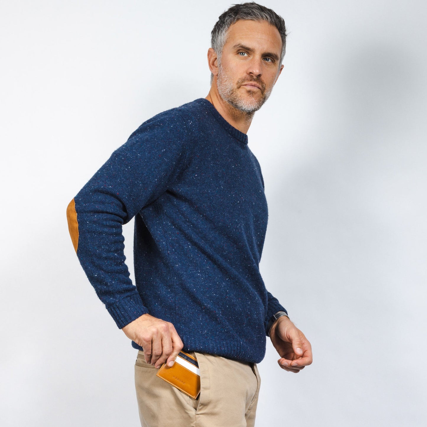 CASUPO Slim Card Holder Wallet with RFID Protection - Natural