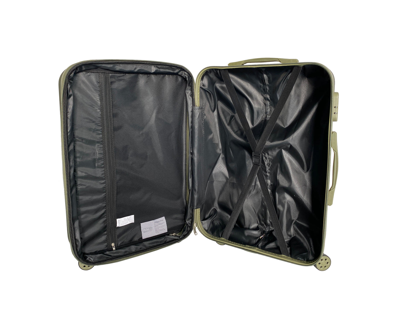 IZOD Janisa Expandable Hard shell Lightweight 3 Piece Luggage Set - Stiles Supply Co.