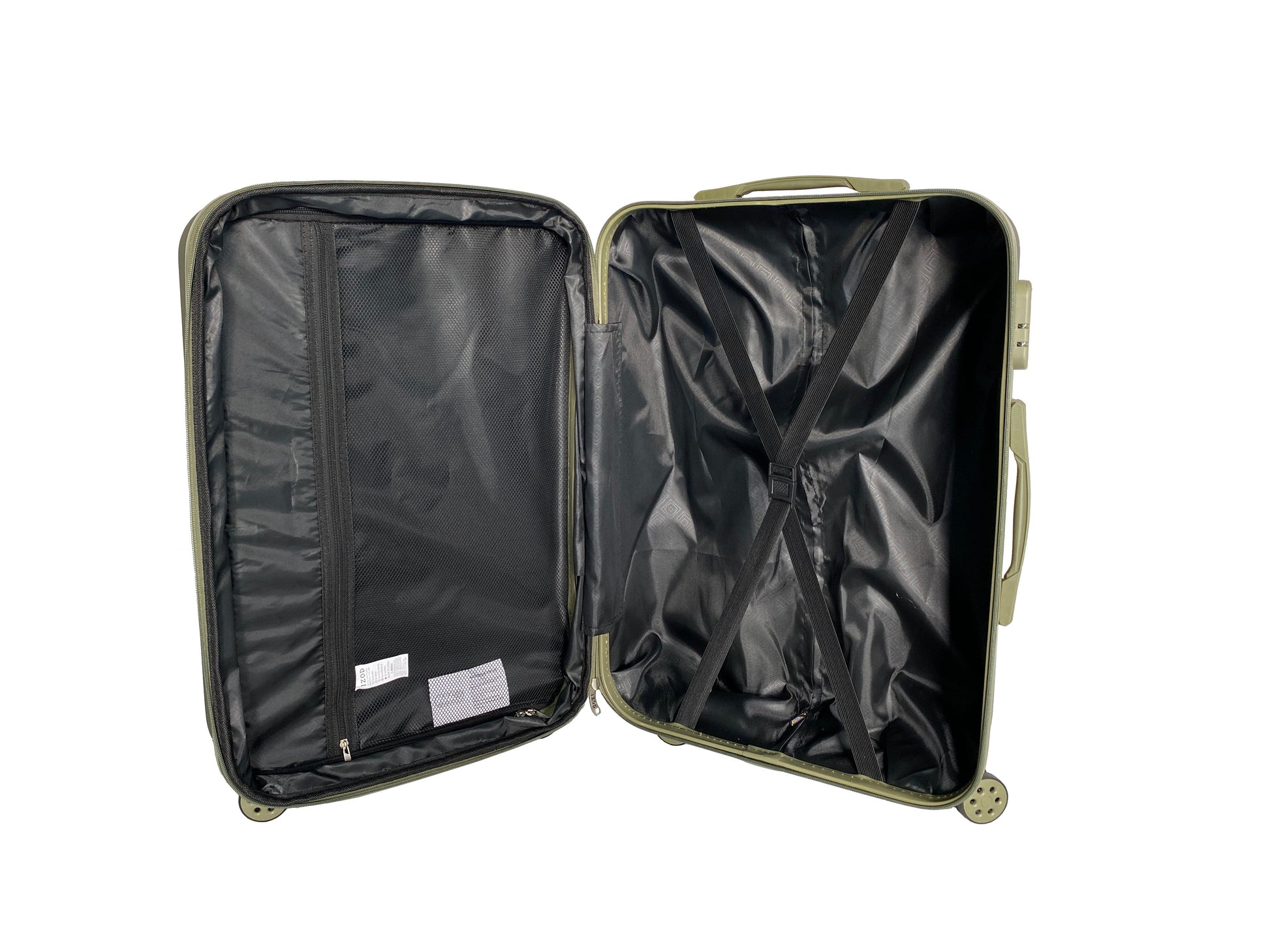 IZOD Janisa Expandable Hard shell Lightweight 3 Piece Luggage Set - Stiles Supply Co.