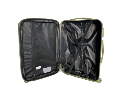 IZOD Janisa Expandable Hard shell Lightweight 3 Piece Luggage Set - Stiles Supply Co.