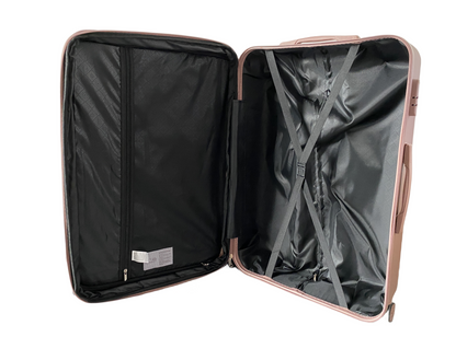 IZOD Janisa Expandable Hard shell Lightweight 3 Piece Luggage Set - Stiles Supply Co.