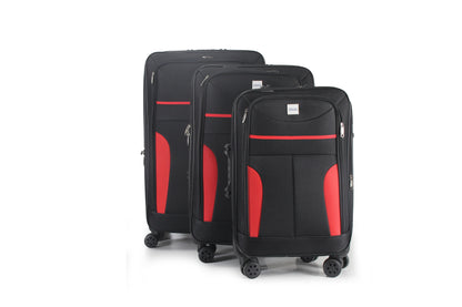 IZOD Janna Soft Shell Lightweight Expandable 3 Piece Luggage Set - Stiles Supply Co.
