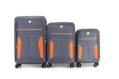IZOD Janna Soft Shell Lightweight Expandable 3 Piece Luggage Set - Stiles Supply Co.