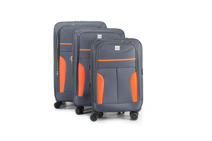 IZOD Janna Soft Shell Lightweight Expandable 3 Piece Luggage Set - Stiles Supply Co.