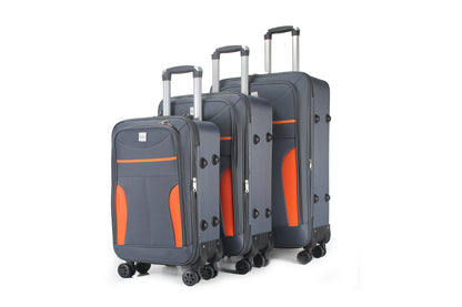 IZOD Janna Soft Shell Lightweight Expandable 3 Piece Luggage Set - Stiles Supply Co.
