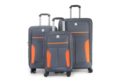 IZOD Janna Soft Shell Lightweight Expandable 3 Piece Luggage Set - Stiles Supply Co.