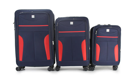 IZOD Janna Soft Shell Lightweight Expandable 3 Piece Luggage Set - Stiles Supply Co.