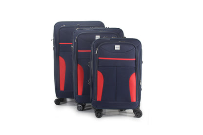 IZOD Janna Soft Shell Lightweight Expandable 3 Piece Luggage Set - Stiles Supply Co.