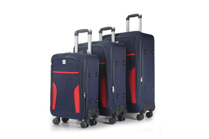 IZOD Janna Soft Shell Lightweight Expandable 3 Piece Luggage Set - Stiles Supply Co.