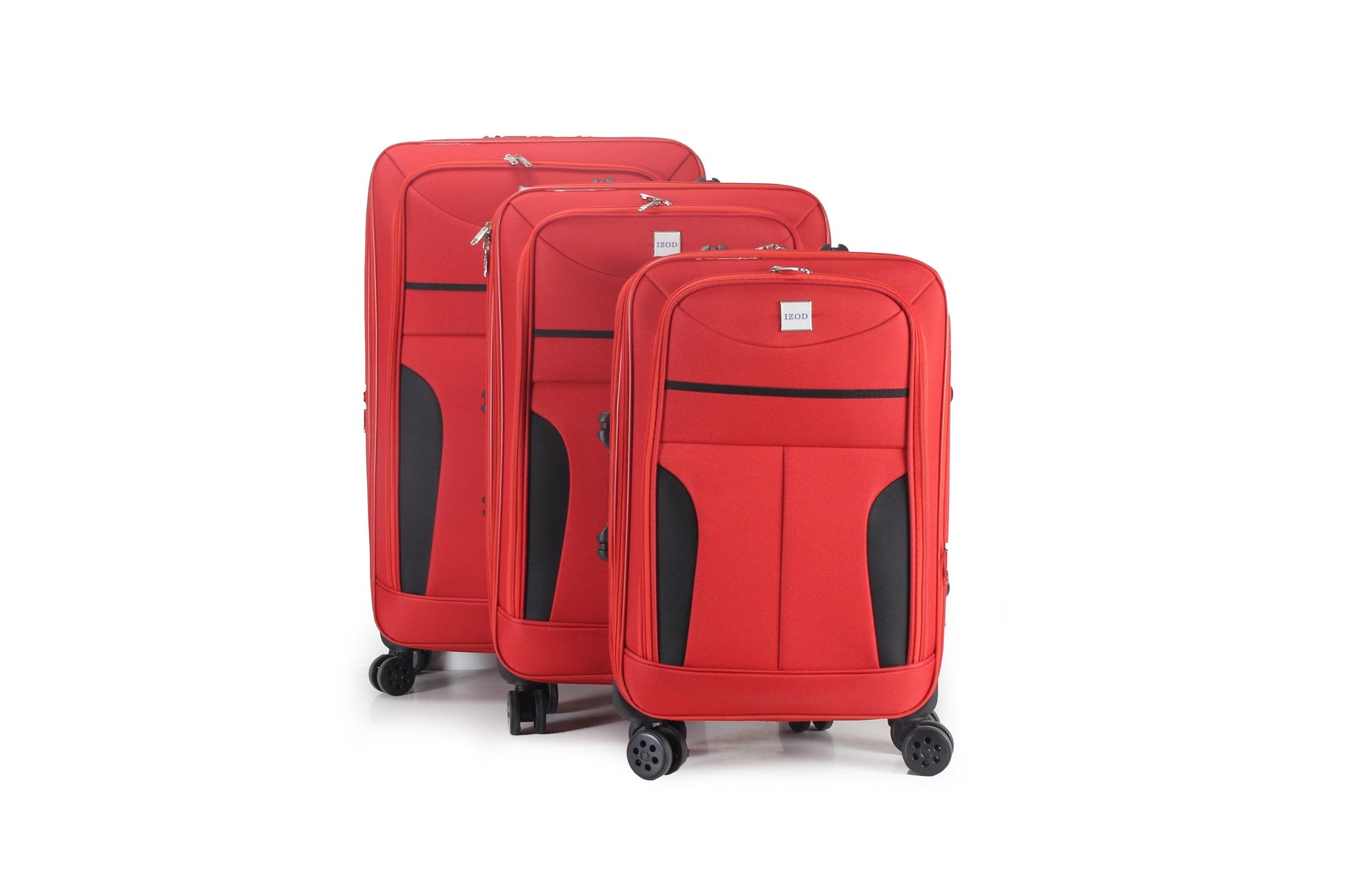 IZOD Janna Soft Shell Lightweight Expandable 3 Piece Luggage Set - Stiles Supply Co.