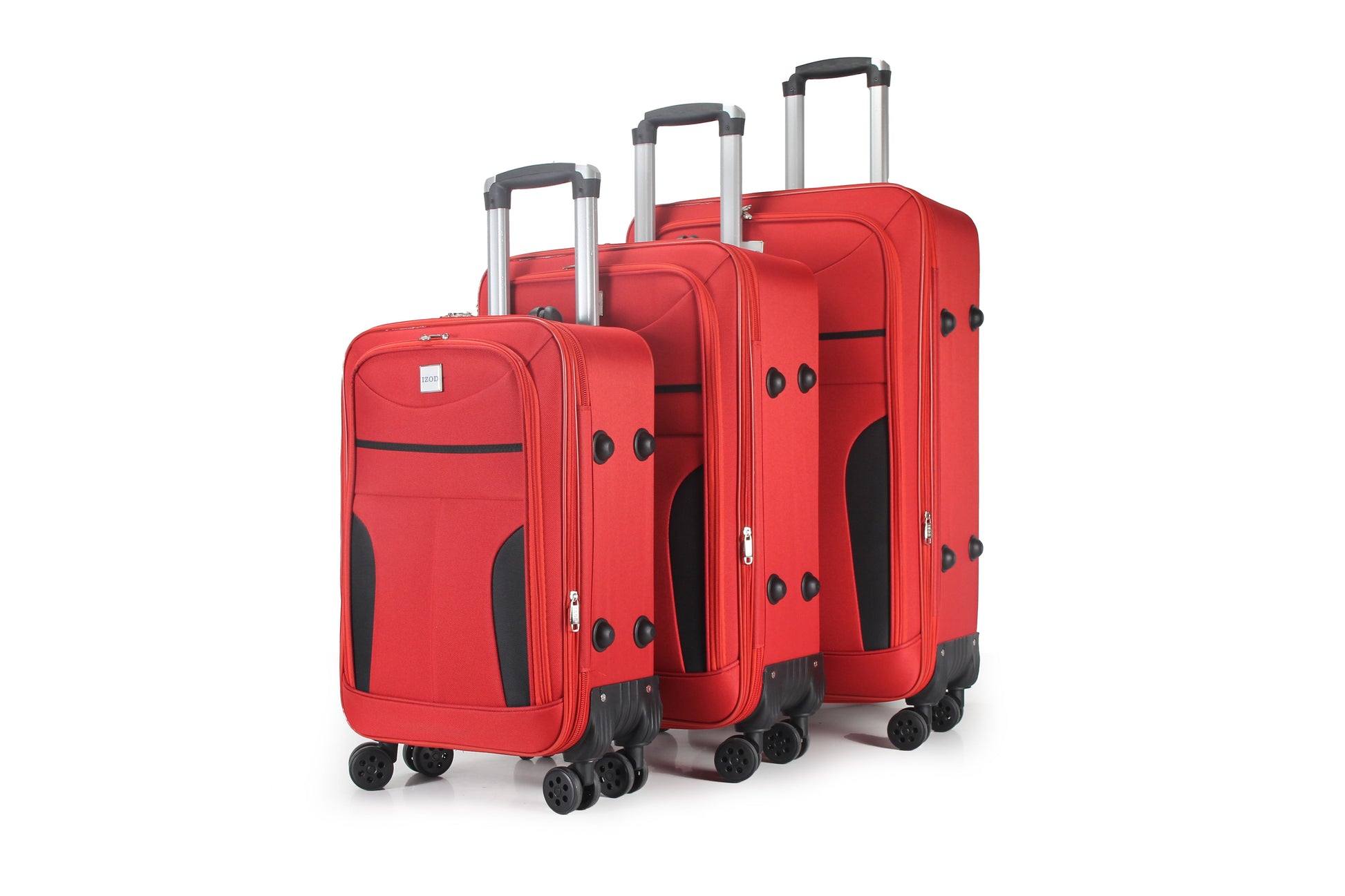 IZOD Janna Soft Shell Lightweight Expandable 3 Piece Luggage Set - Stiles Supply Co.