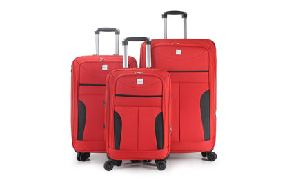 IZOD Janna Soft Shell Lightweight Expandable 3 Piece Luggage Set - Stiles Supply Co.