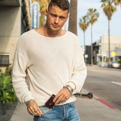 CASUPO Money Clip Wallet - Chocolate