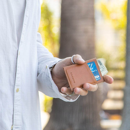 CASUPO Minimalist Wallet with RFID protection - Natural
