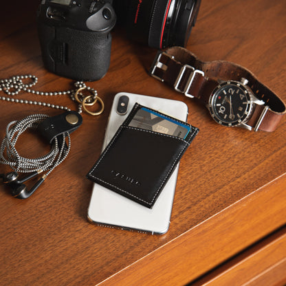 CASUPO Minimalist Wallet with RFID protection - Brown