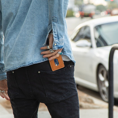 CASUPO Large Billfold Wallet with RFID protection - Black