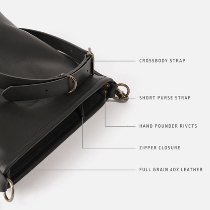 Range Leather Kennedy Pocketless Crossbody