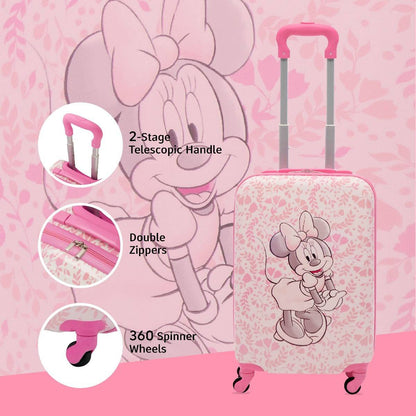 Ful Disney Ful Minnie Mouse Floral Pink Kids 20.5" Luggage