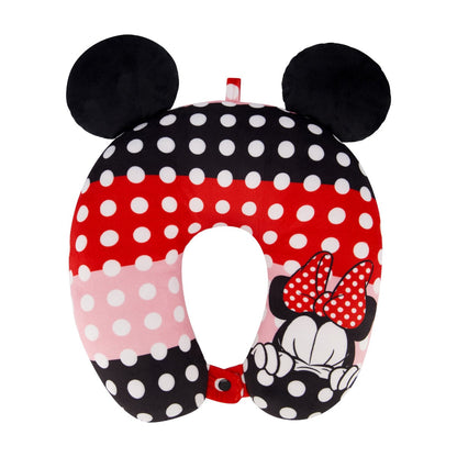 Minnie Mouse 3 Color Polka Dot Ears Travel Neck Pillow - Stiles Supply Co.
