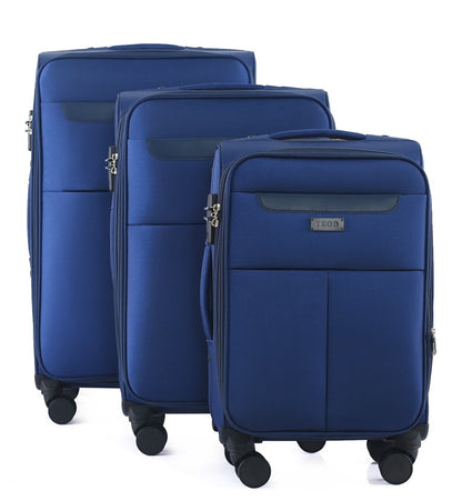 IZOD Liam Soft Shell Lightweight Expandable 3 Piece Luggage Set - Stiles Supply Co.