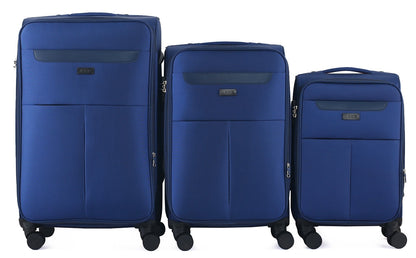 IZOD Liam Soft Shell Lightweight Expandable 3 Piece Luggage Set - Stiles Supply Co.
