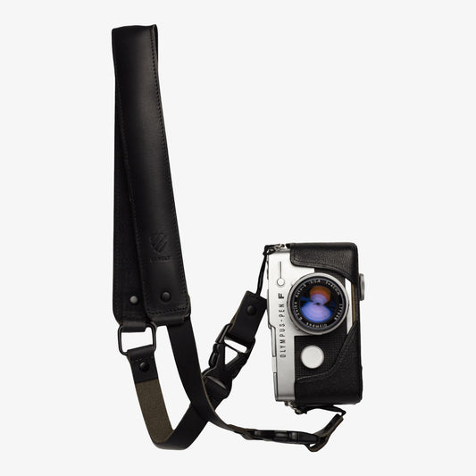 Langly Co Leather Camera Strap - Stiles Supply Co.