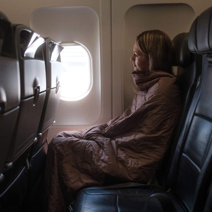 Gravel Layover™ Travel Blanket - Packable & Puffy | Gray - Stiles Supply Co.