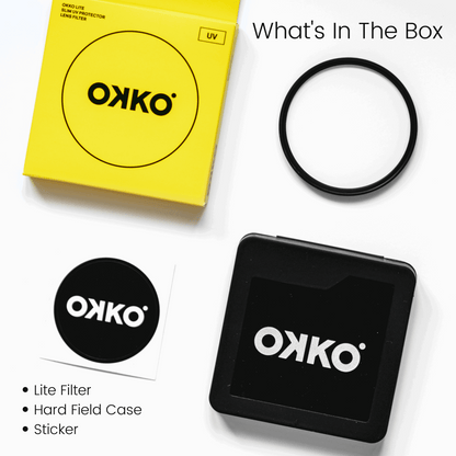 OKKO (Lite) UV Protection Lens Filter - Stiles Supply Co.