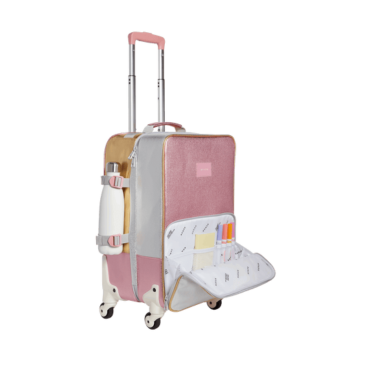 State Bags Pink Logan Carry-On Suitcase | Kids - Stiles Supply Co.