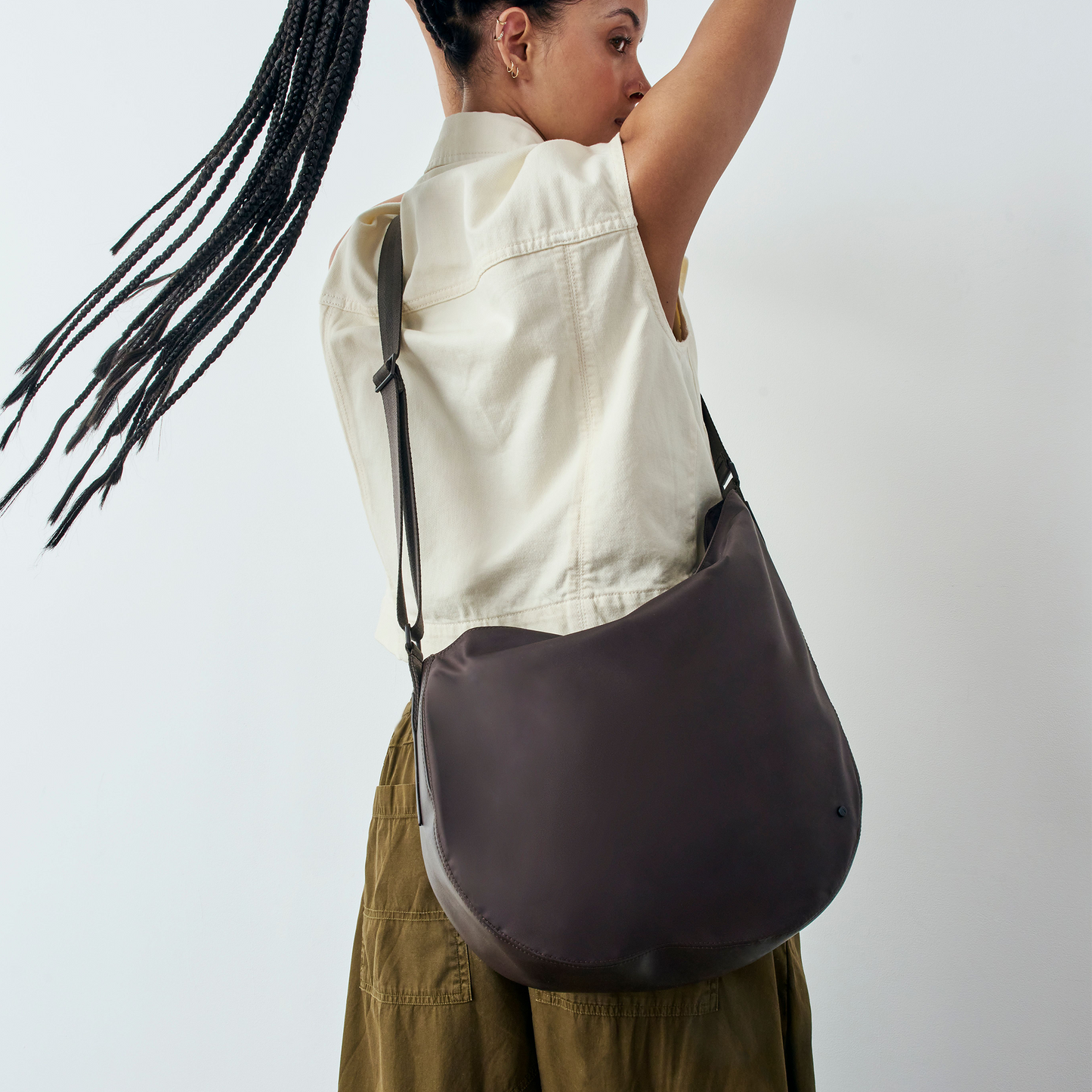 STATE Bags Luna Crossbody Brown