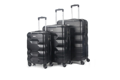 Mirage Maggie ABS Hard shell 3 Piece Luggage Set - Stiles Supply Co.