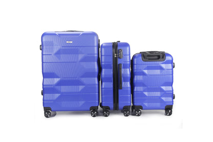 Mirage Maggie ABS Hard shell 3 Piece Luggage Set - Stiles Supply Co.