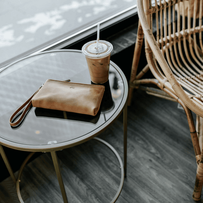 Range Leather McKinley Clutch